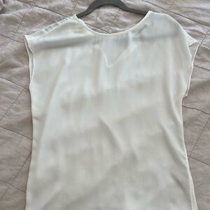 Halogen White Women's Blouse